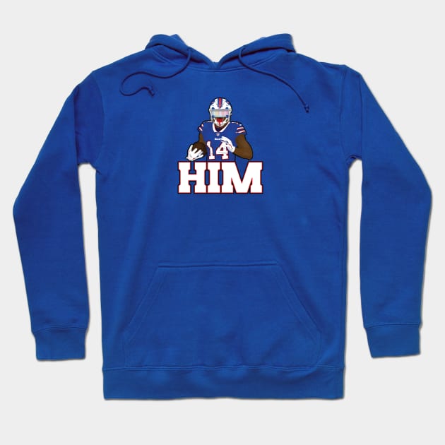 Him Hoodie by Do Nothing Doodles